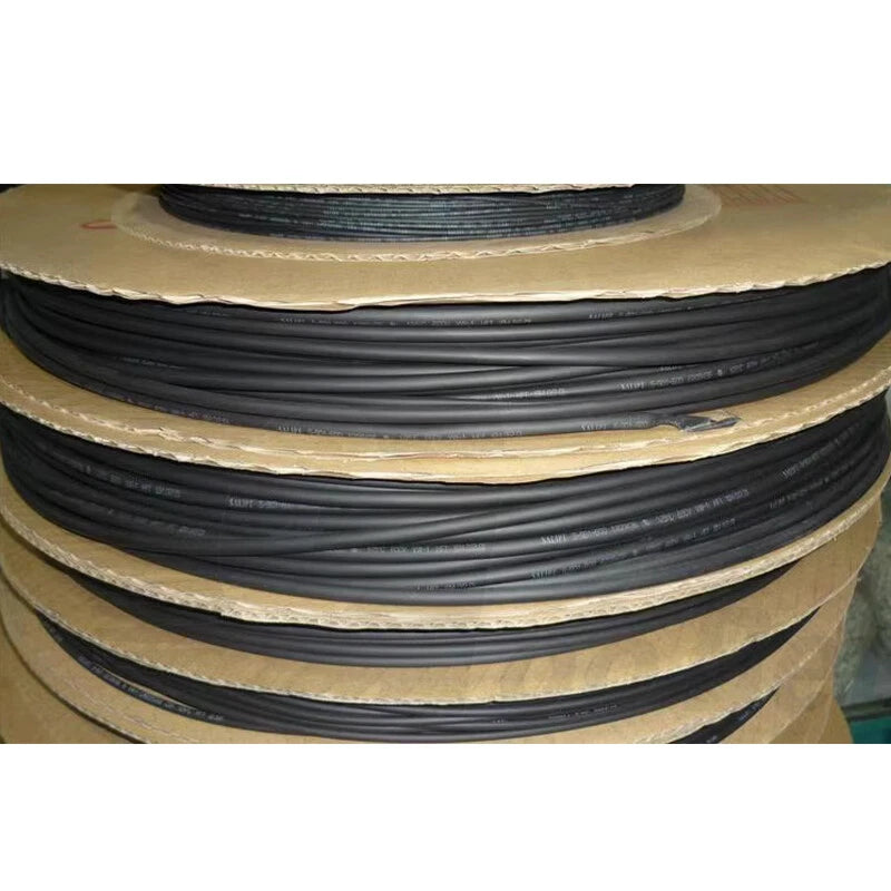 Black 2:1 Heat Shrink Tubing 3mm & 4mm — 5 Metre Roll, 600V Rated