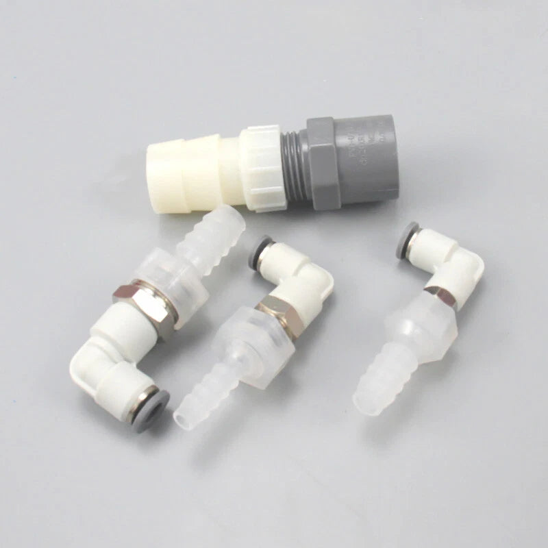Plastic Straight Barbed Hose Connector with Female Thread — Aquarium & Garden