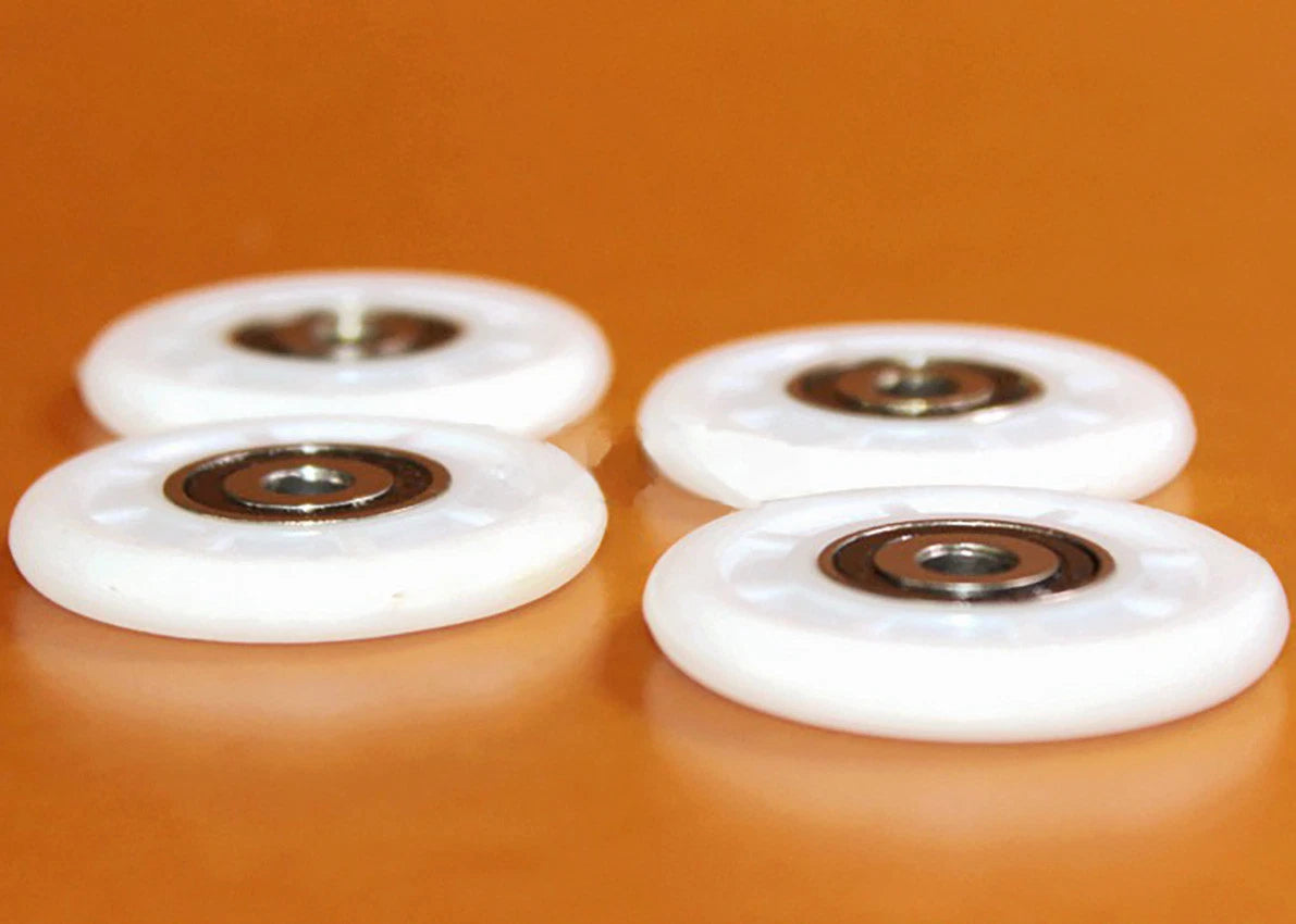 Arc R Nylon Plastic Pulley Wheel  625-2RS Deep Groove Ball Bearing  5x35x5mm
