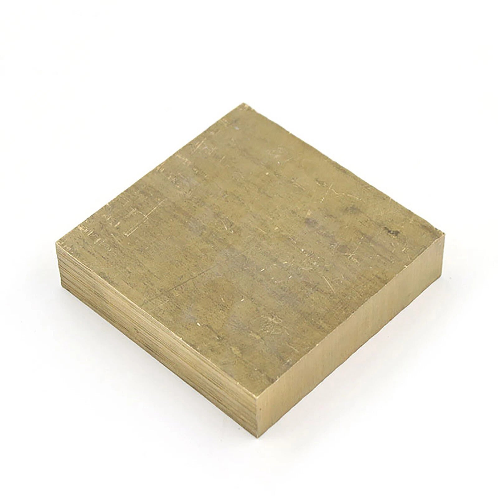 Aluminum Bronze Sheet Plate ZCuAl03Sn09 Metal Panel 6mm-40mm Thick, 100x100mm
