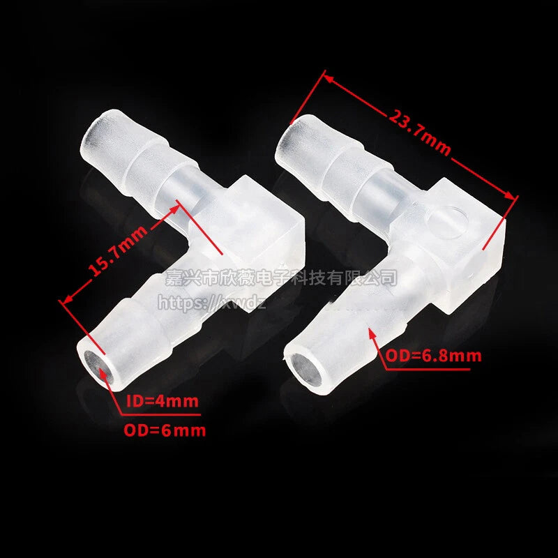 Plastic Hose Pipe Connector Reducing Fitting Plastic Barbed Fuel Water Vacuum
