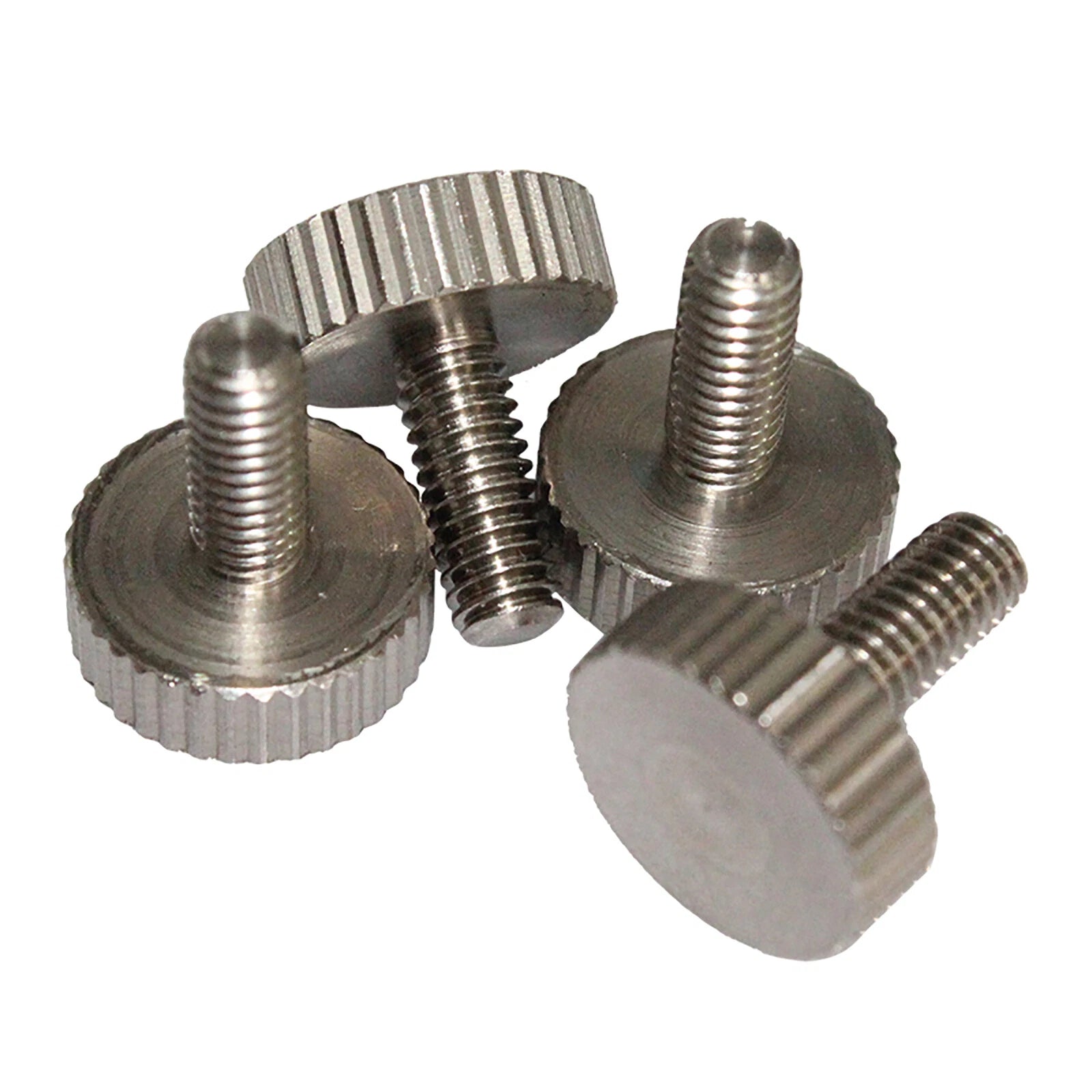 Flat Head Knurled Thumb Screws Stainless Steel M3 M4 Thumbscrews 5mm~12mm Long