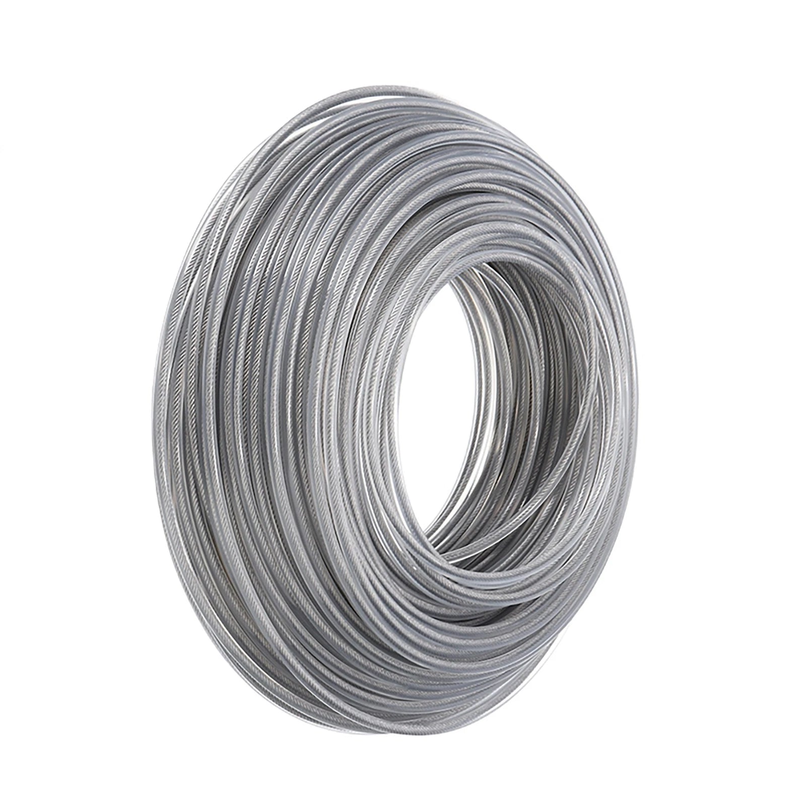 Steel Wire Rope Metal Cable Rigging 7x7 PVC Plastic COATED Diameter 0.6mm-5mm