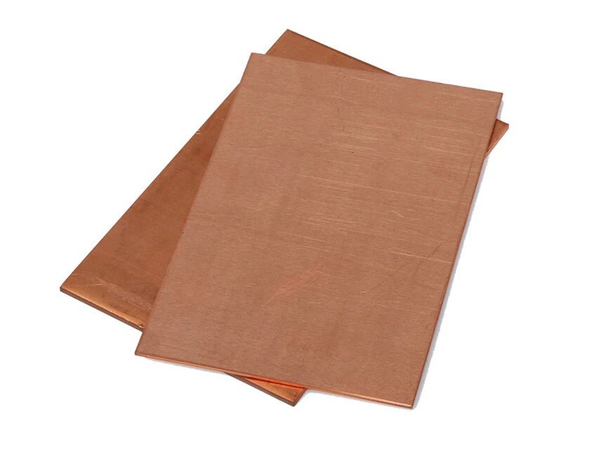 0.5mm to 6mm Thick T2 Pure Copper Plate/Sheet Copper Block Laser Cut Many Sizes - HomeDIYer