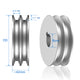 Iron Casting Double V-Groove Drive Pulley For B-Section V-Belt Pulleys Ø60-200mm