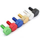 M5 M6 Thumb Screw Aluminum Knurled Head Hand Tighten Grip Knob Adjustment Screws