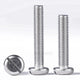 M5 M6 M8 M10 Slotted Pan Head Machine Screws – A2 Stainless Steel, DIN 85, Fully Threaded