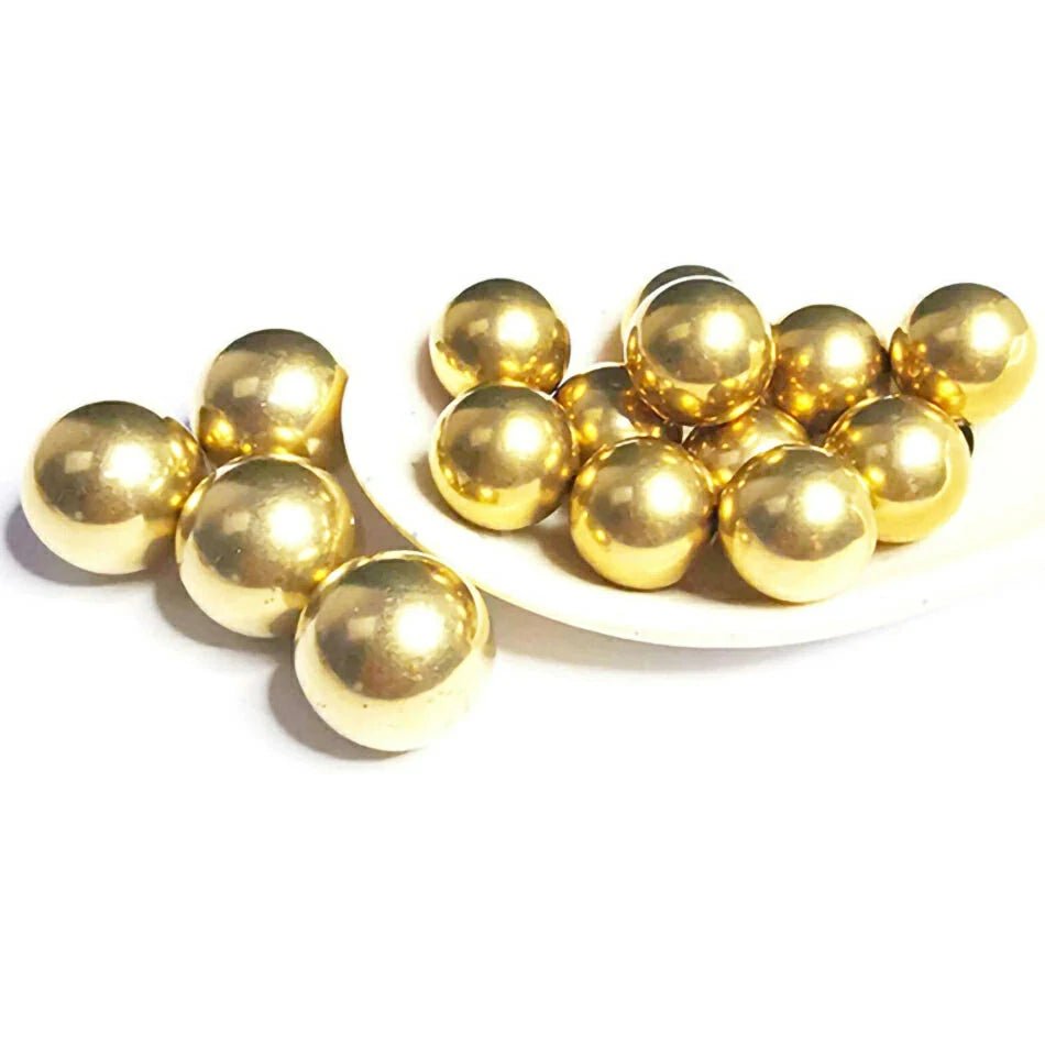 Precision Brass Ball Solid Copper Ball Pure Copper Beads 0.9mm~45mm Diameter - HomeDIYer
