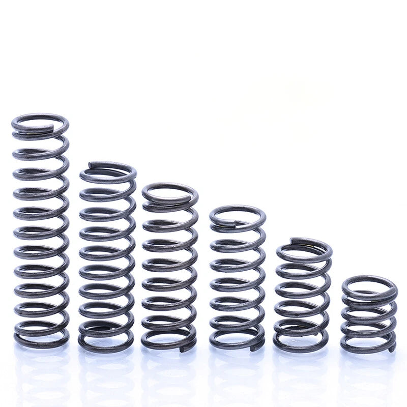 Compression Spring Wire Diameter 3mm 6mm Black Compression Pressure Small Spring