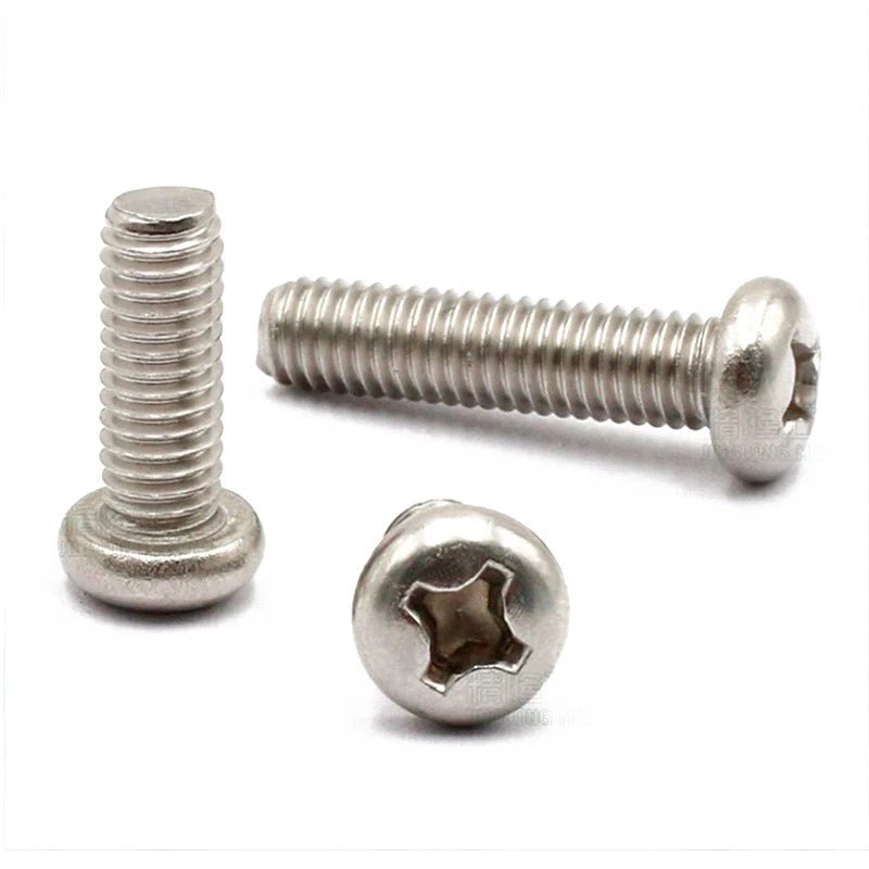 M1–M2.5 Pan Head Phillips Machine Screws – A2 Stainless Steel (304), Fully Threaded - HomeDIYer