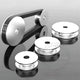 V-Groove Aluminum Drive Pulley For V-Belt Pulleys Groove 10mm OD 40/50/60/80mm