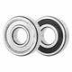 6200-6207 Ball Bearings Rubber 2RS-Metal ZZ Seals Select Your Size