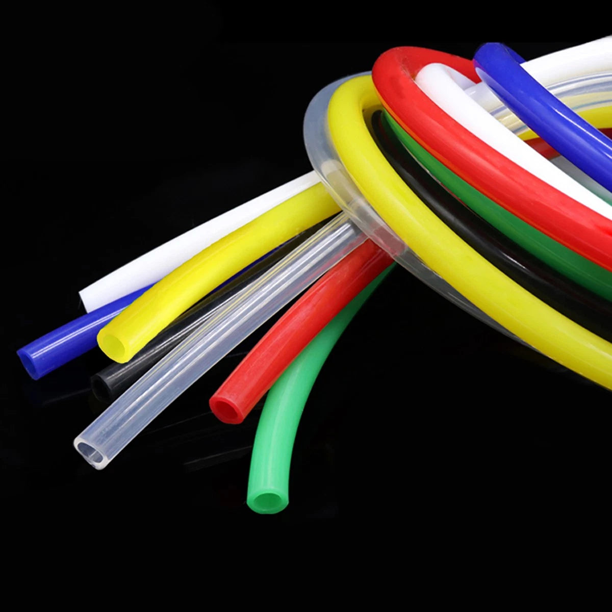 Food Grade Silicone Tubing 3/16" ID x 5/16" OD — Flexible Rubber Hose for Beer, Milk & Beverage Transfer