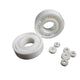 Full Ceramic Miniature Ball Bearings ZrO2 Zirconia 603 3x9x3mm to 699 9x20x6mm