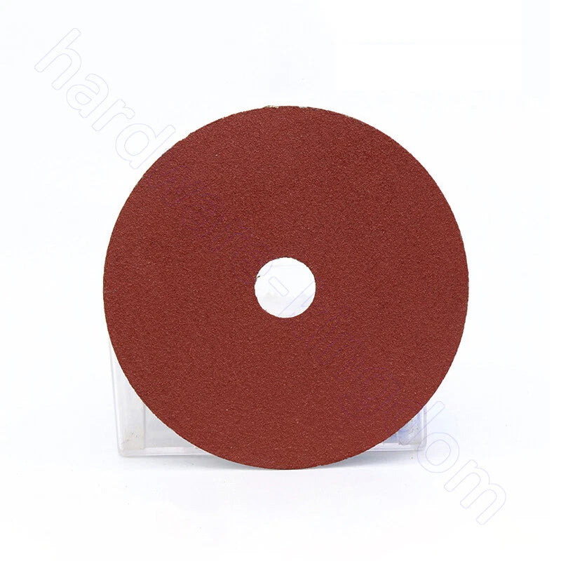 100mm 125mm Grinding Wheel Abrasive Discs — P24 to P120 Grit Fiber‑Backed Sanding Wheels for Angle Grinders