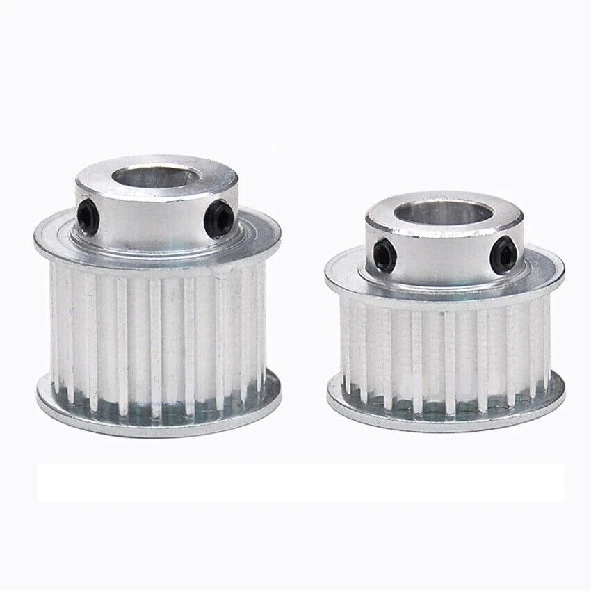 GT2 6mm-10mm Timing Belt Pulley BF-Type 24T-70T Teeth for CNC Step Motor