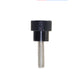 Black M3/4/5/6/8/10 Knurled Thumb Screws, Aluminum Handle + Stainless Thread Rod