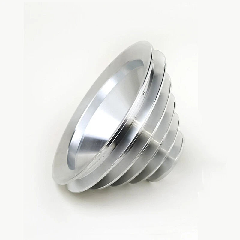 Aluminum A Type 5-3 Step Pagoda Pulley Wheel 150mm Outer Dia for Timing V-Belt