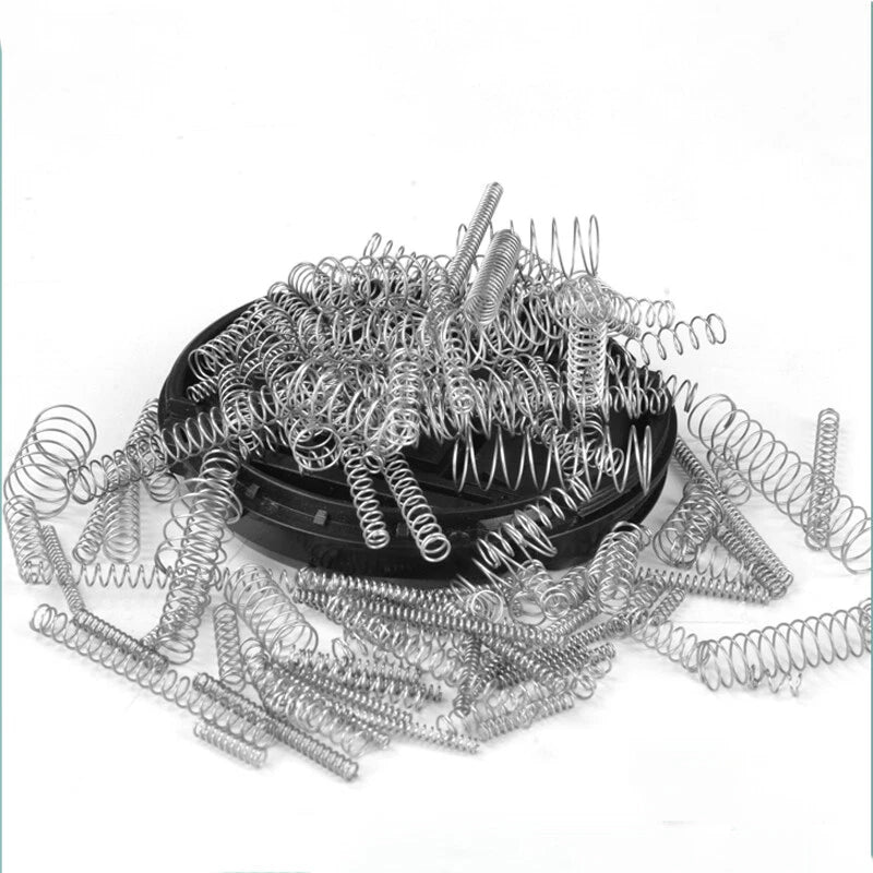 10Pcs Stainless Steel A2 Compression Pressure Springs Miniature Wire Dia 0.3mm