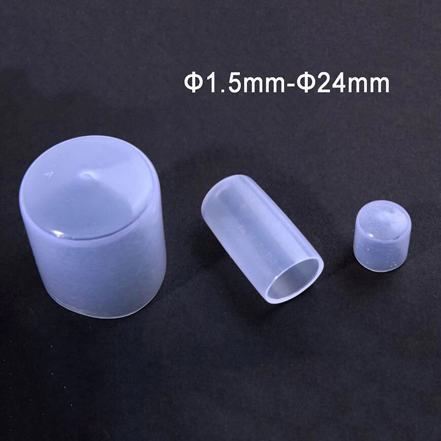 Rubber Thread Cover Caps – Vinyl End Caps for Screws, Rods & Bars (Φ1.5mm–24mm) – Multiple Colors