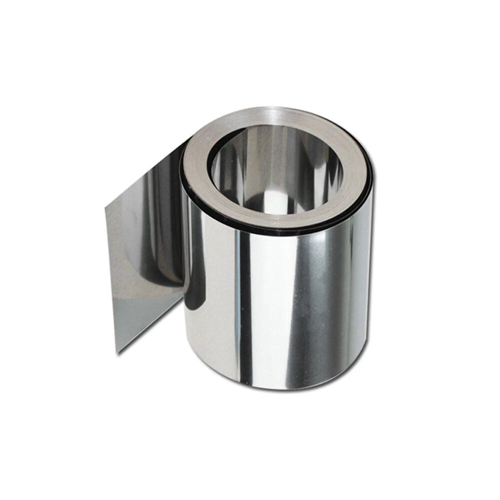 A2/304 Stainless Steel Foil Sheet 0.01mm-1mm Thick Fine Plate Metal Strip Roll