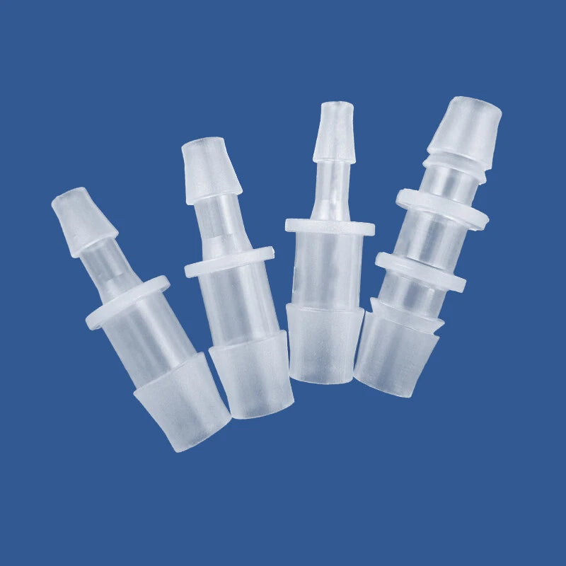 Plastic Reducing Straight Barbed Hose Joiner — Water, Air & Vacuum Line Connector