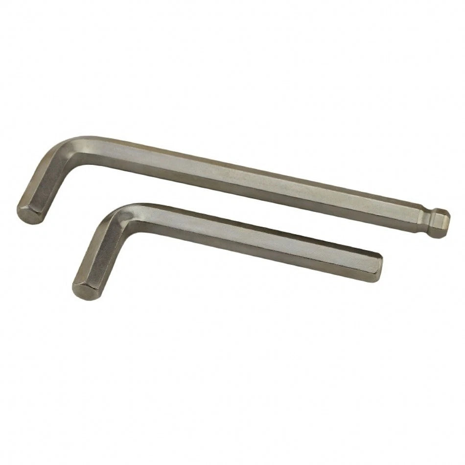 BSW HEX ALLEN KEY WRENCH LONG-SHORT ARM BALL-FLAT END Holder CR-V STEEL