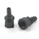 Female BSP Thread Hose Barb Straight Plastic Connector Fitting — 1/2" & 3/4" to 13mm / 16mm