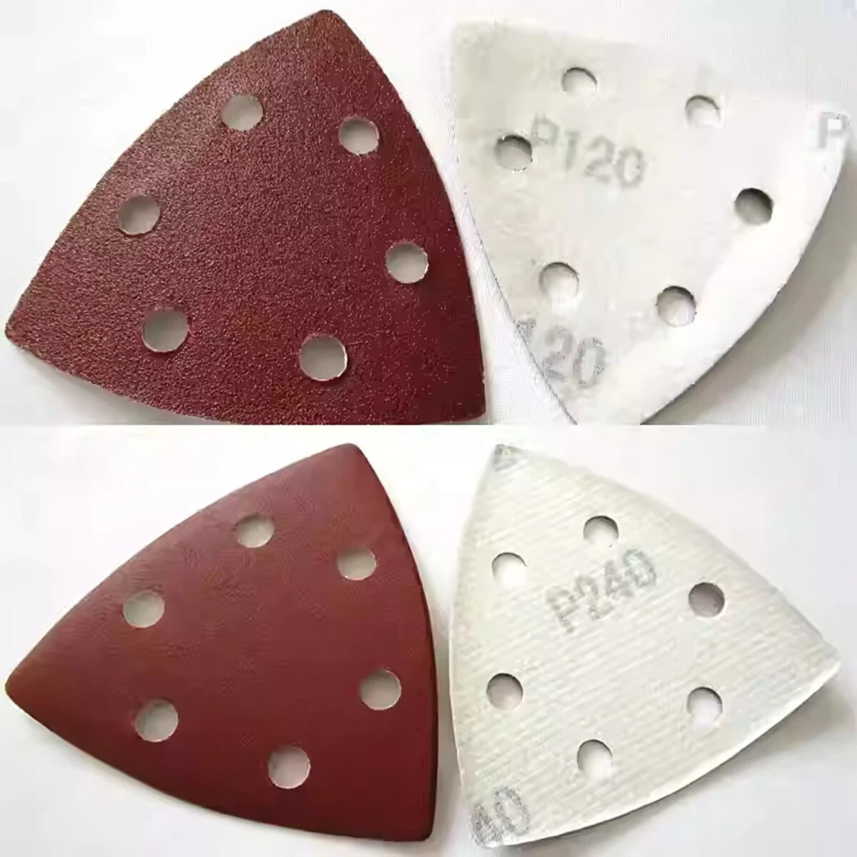 90x90x90mm 6 Holes Mouse Sanding Sheets 40-2000 Grit Mouse Palm Sander Sandpaper