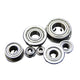 Flange Bearings Metal Shielded Deep Groove Flanged Ball Bearing 2/3/4/5/6/8/10mm