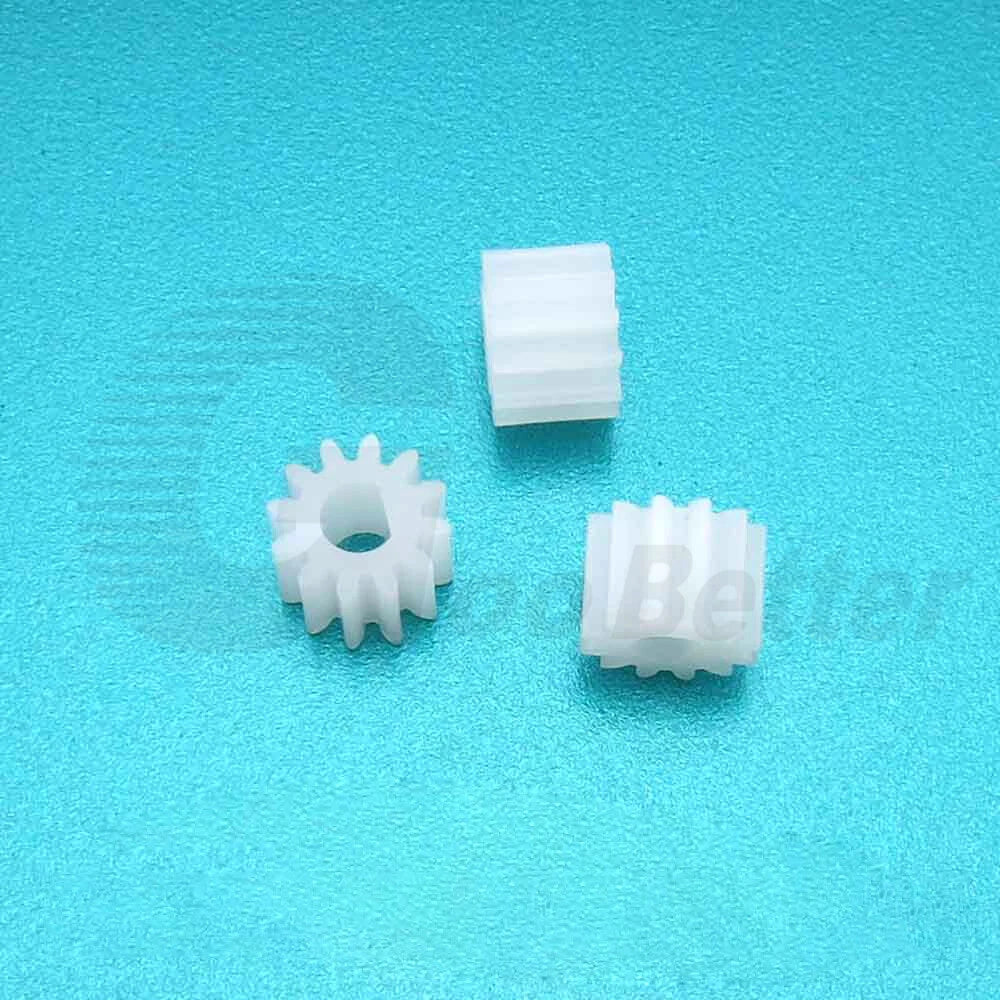 1012DF Mod 0.5 Plastic Spur Gear 12T for 3mm D-Shaft Motor RC Model Transmission
