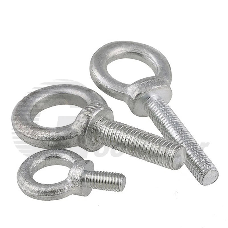Metric Eye Bolts Zinc Plated — M6 M8 M10 M12 M14 M16 M18 Lifting Screw Eye - HomeDIYer