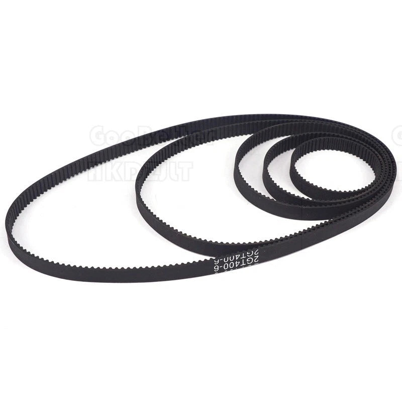 GT2 Closed Loop Timing Belt — 6 mm Width, 2 mm Pitch, 340–1000 mm for CNC & 3D Printer