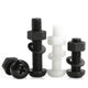 M2 M2.5 M3 M4 M5 M6 M8 PHILLIPS PAN HEAD MACHINE SCREWS NYLON - NUTS & WASHERS