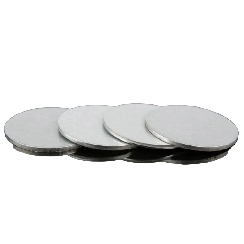 0.3-3mm Mild Steel Disc Zinc-Plated Round Disk Circles Sheet Plate Blank Ø4-66mm