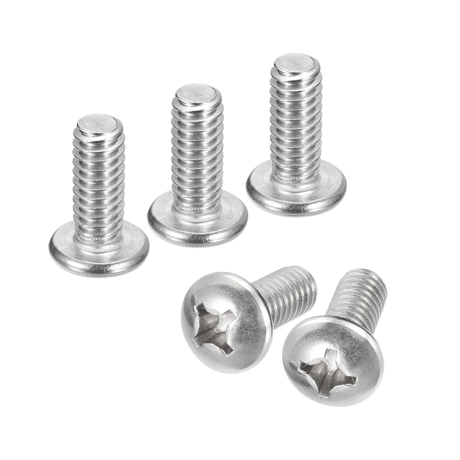 M4-M6 A2 Stainless Steel Phillips Pan Head Machine Screws | 304 SS Metric Bolts