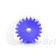 2pcs Spur Gear Module 2 58 Tooth Nylon Plastic Gear Pinion Motor Gear Flat Blue