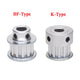 HTD-5M 10-75Teeth Timing Belt Pulley Pitch 5mm With Keyway CNC Drive Width 16mm