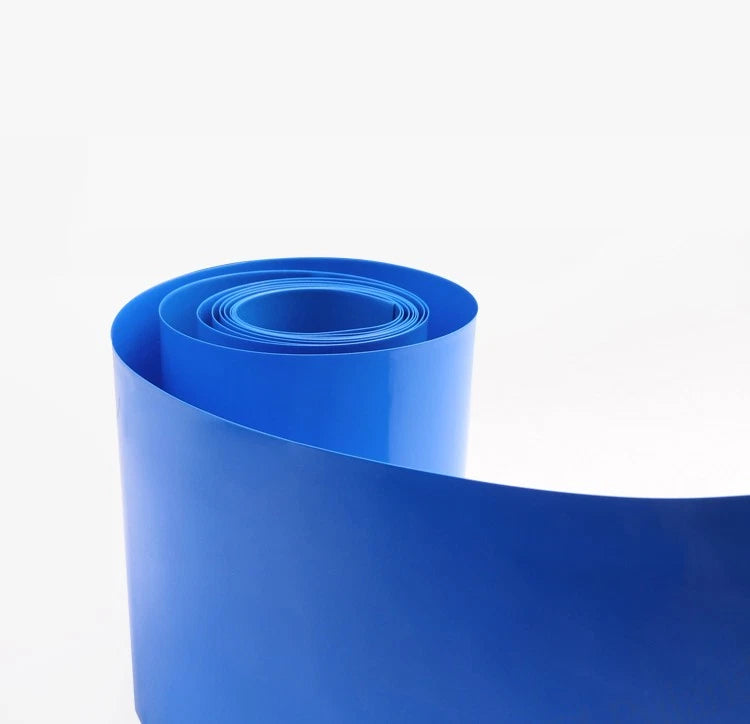 PVC Heat Shrink Tubing for RC Battery Packs & Wire Wrapping — 83mm to 625mm Flat Width, 1m Length