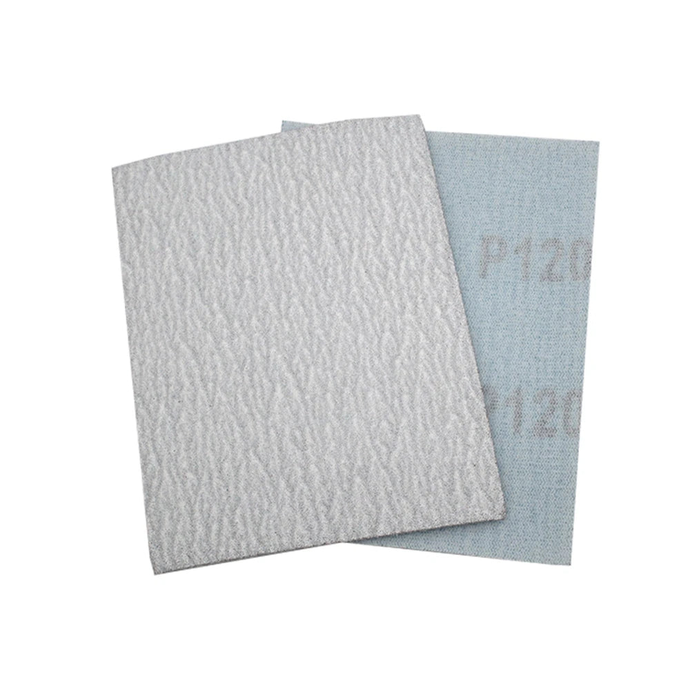 75x100 mm Dry White Abrasive Sanding Discs Sandpaper Hook Loop Grit 120# - 1000#