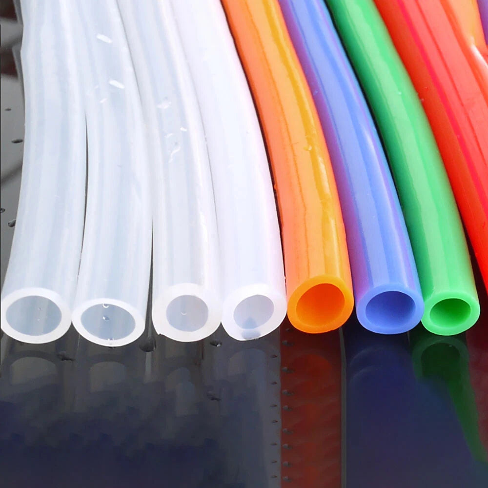 Black Silicone Tubing ID 0.5mm–25mm | Food Grade Flexible Rubber Pipe