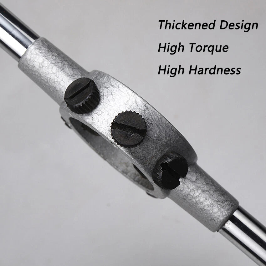 Die Stock Handle Wrench Holder M3 - M26 Metric 20mm - 55mm Dia Round Die Holder