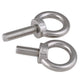 A2 Eye Bolts 304 Stainless Steel Hook Ring Screw — M3 M4 M5 M6 M8 M10 M12 M16 M18 M24
