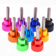 M10 Knurled Thumb Screws — Stainless Steel & Anodized Aluminum Hand-Turn Knob Bolts