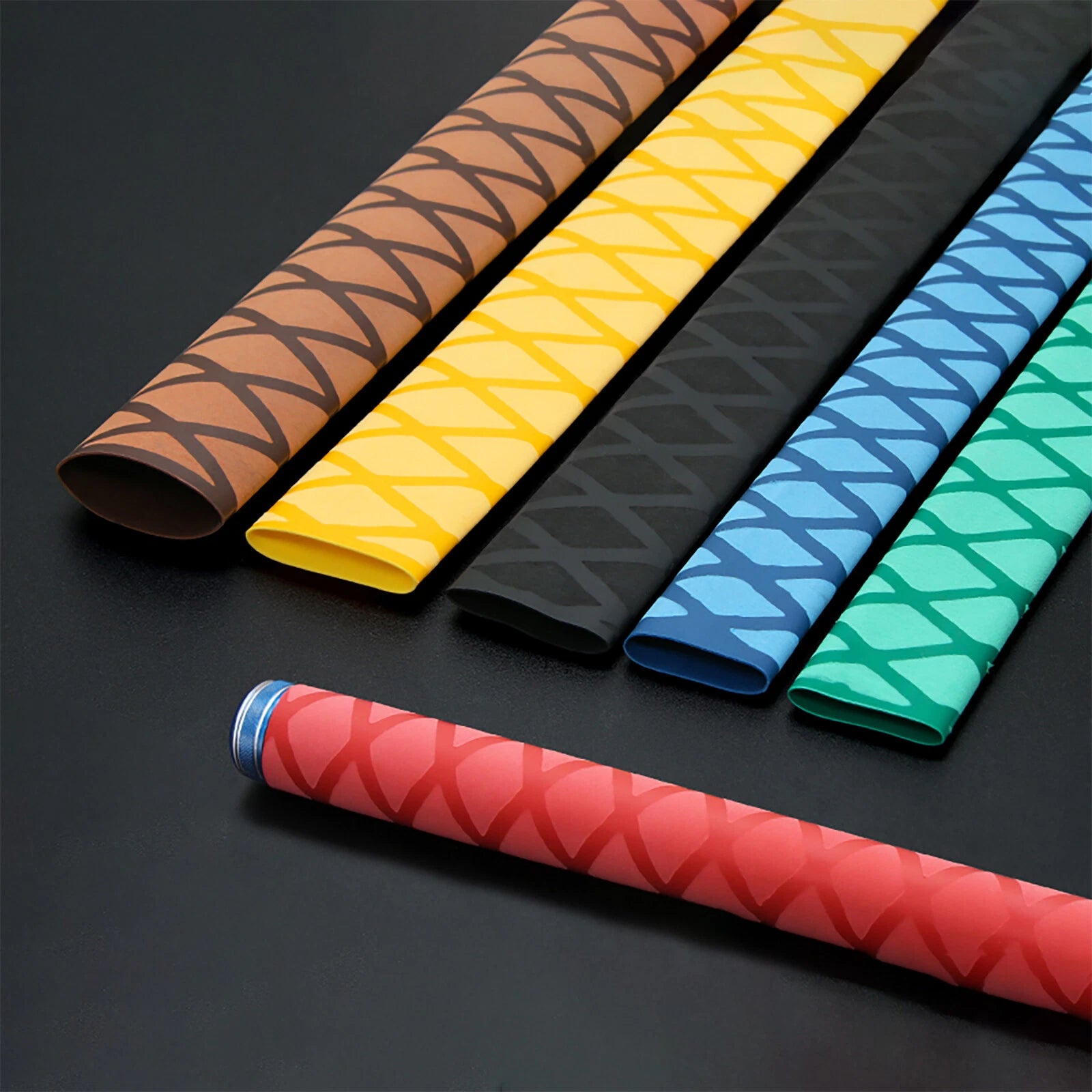 Non-Slip Heat Shrink Tubing for Fishing Rod Handle Grip — 15mm to 40mm