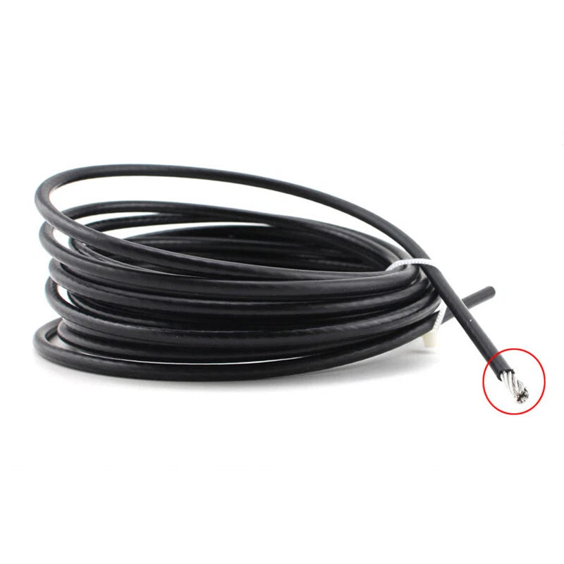 Stainless Steel Wire Rope Metal Cable Rigging PVC Plastic COATED 0.8,1,2,3,4,6mm