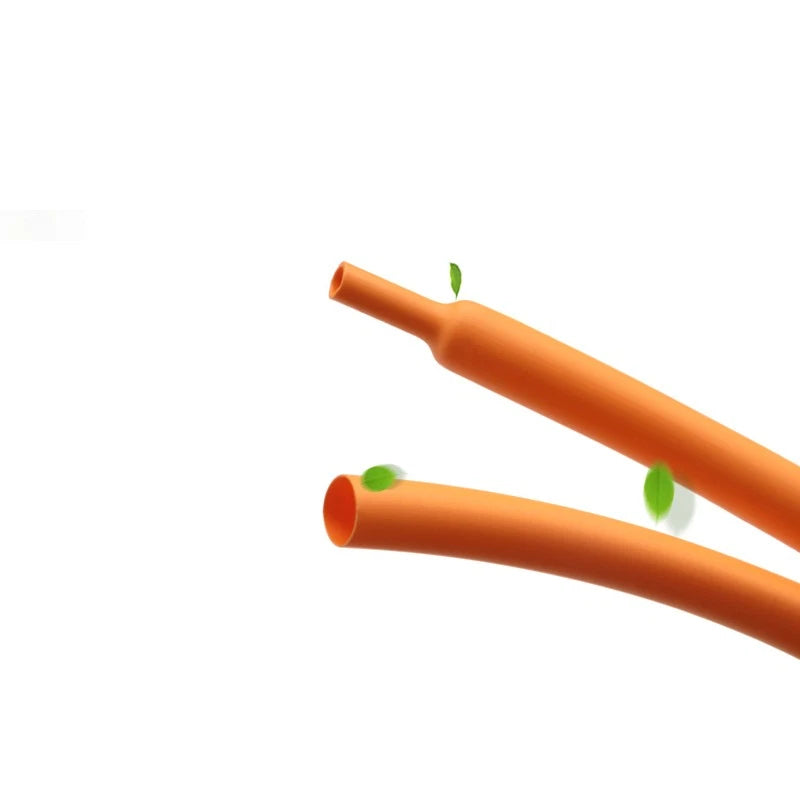 2:1 Heat Shrink Tubing Orange — φ1mm to φ50mm, 1m / 5m / 10m Lengths