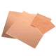 0.3/0.5/0.6/0.8/1/1.5mm-8mm T2 Copper Sheet Metal 50mm-300mm Pure Copper Sheet
