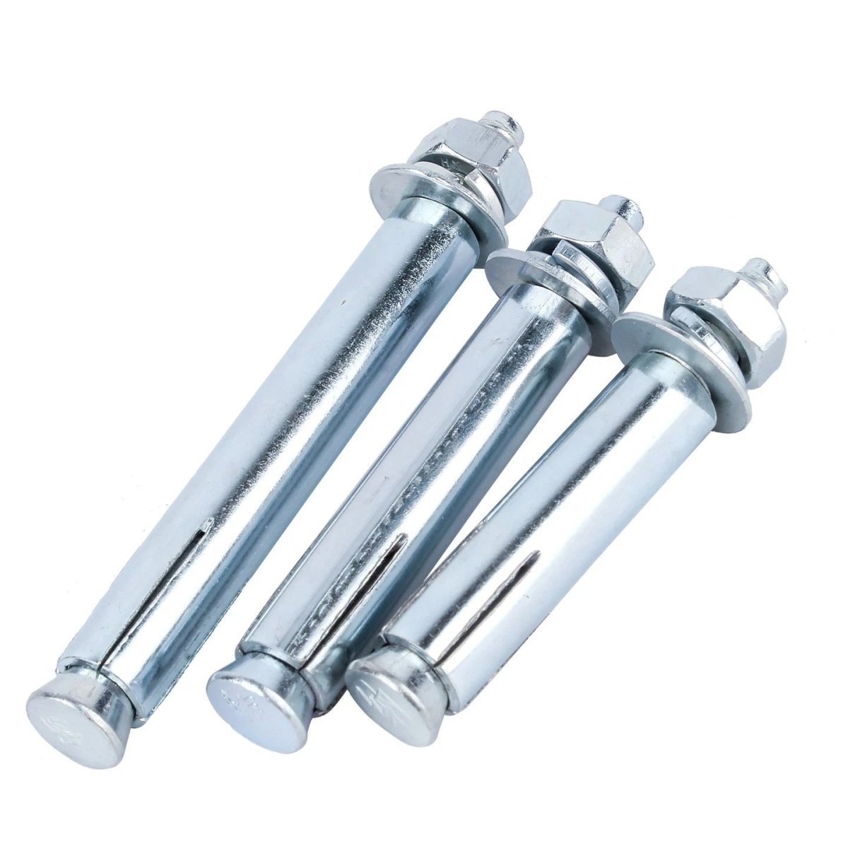 Sleeve Anchor Expansion Bolts for Concrete – Galvanised Carbon Steel M6 to M20 - HomeDIYer