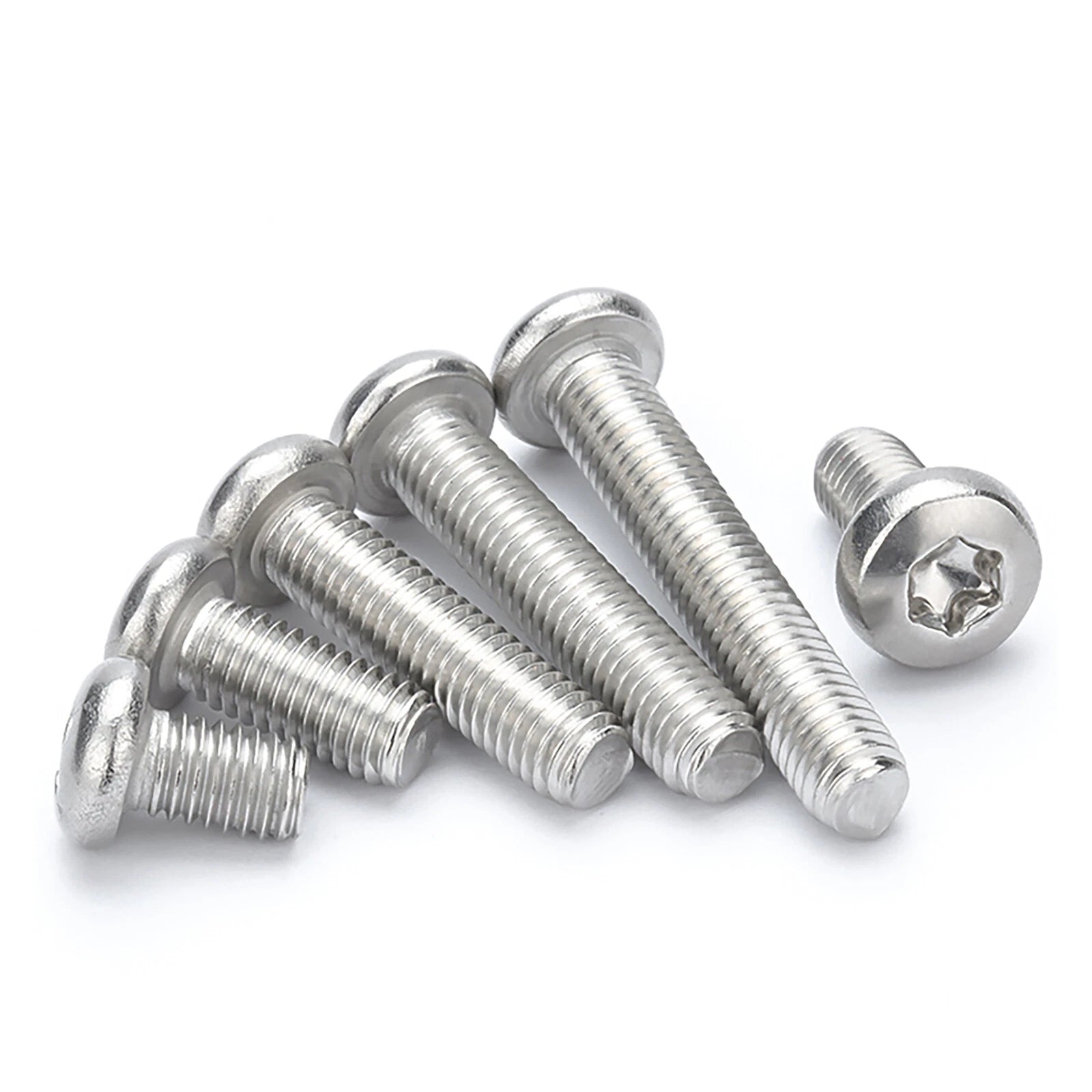 A2 Stainless Steel Torx Pan Head Machine Screws — M2 to M8, Six-Lobe Drive
